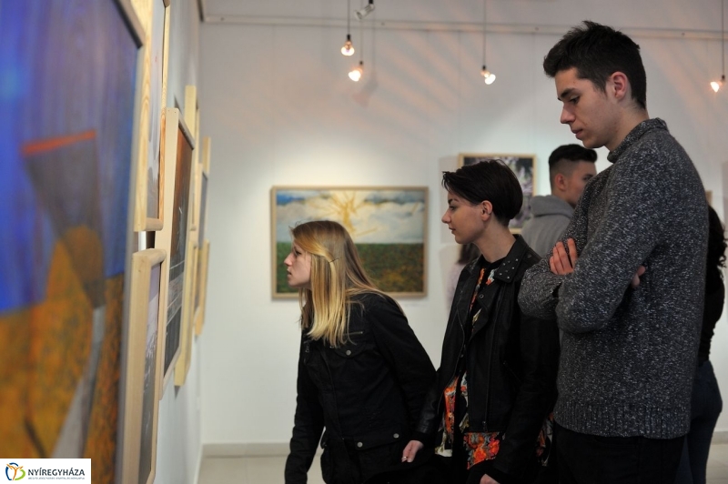 Lengyel művészek a Városi Galériában - fotó Szarka Lajos
