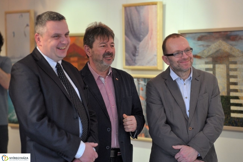 Lengyel művészek a Városi Galériában - fotó Szarka Lajos