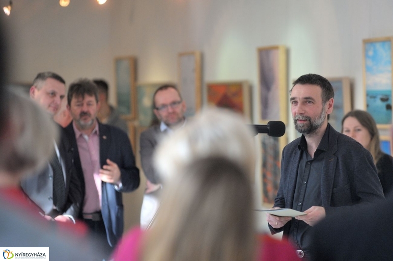 Lengyel művészek a Városi Galériában - fotó Szarka Lajos