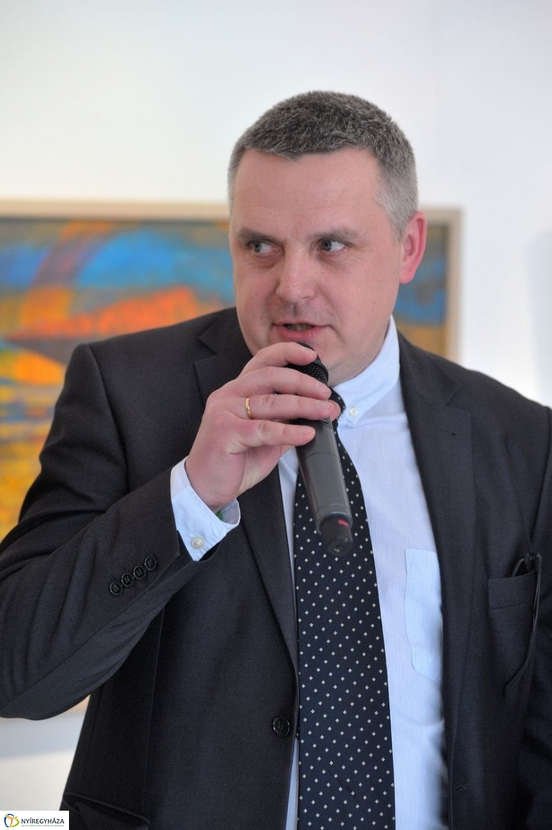 Lengyel művészek a Városi Galériában - fotó Szarka Lajos