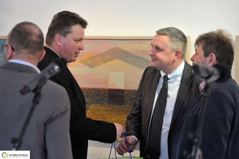 Lengyel művészek a Városi Galériában - fotó Szarka Lajos