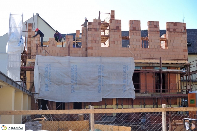 Új püspöki rezidencia épül - fotó Szarka Lajos