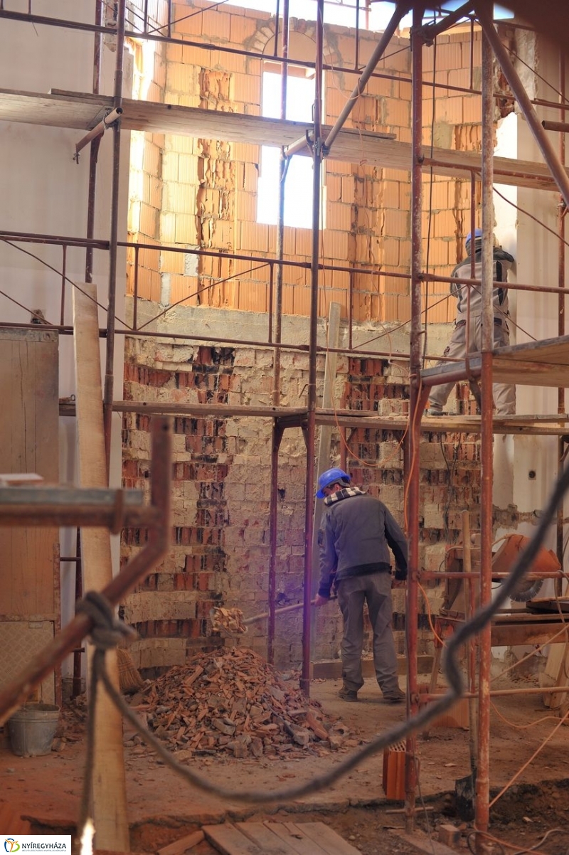 Új püspöki rezidencia épül - fotó Szarka Lajos