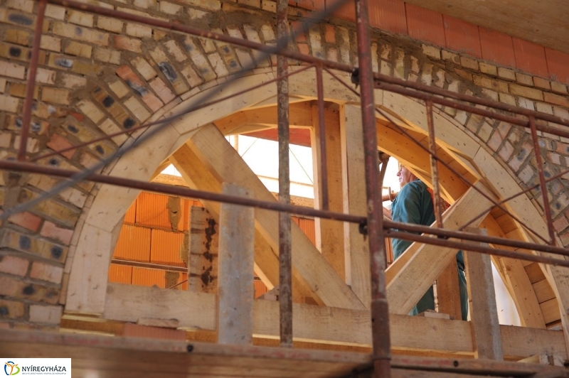 Új püspöki rezidencia épül - fotó Szarka Lajos