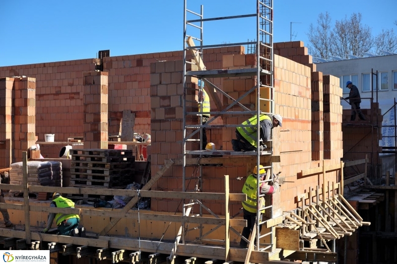Új püspöki rezidencia épül - fotó Szarka Lajos