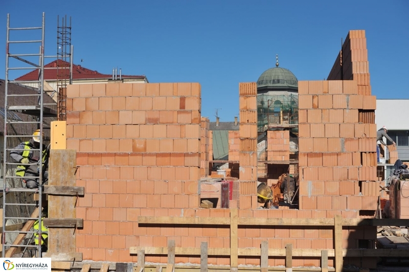 Új püspöki rezidencia épül - fotó Szarka Lajos