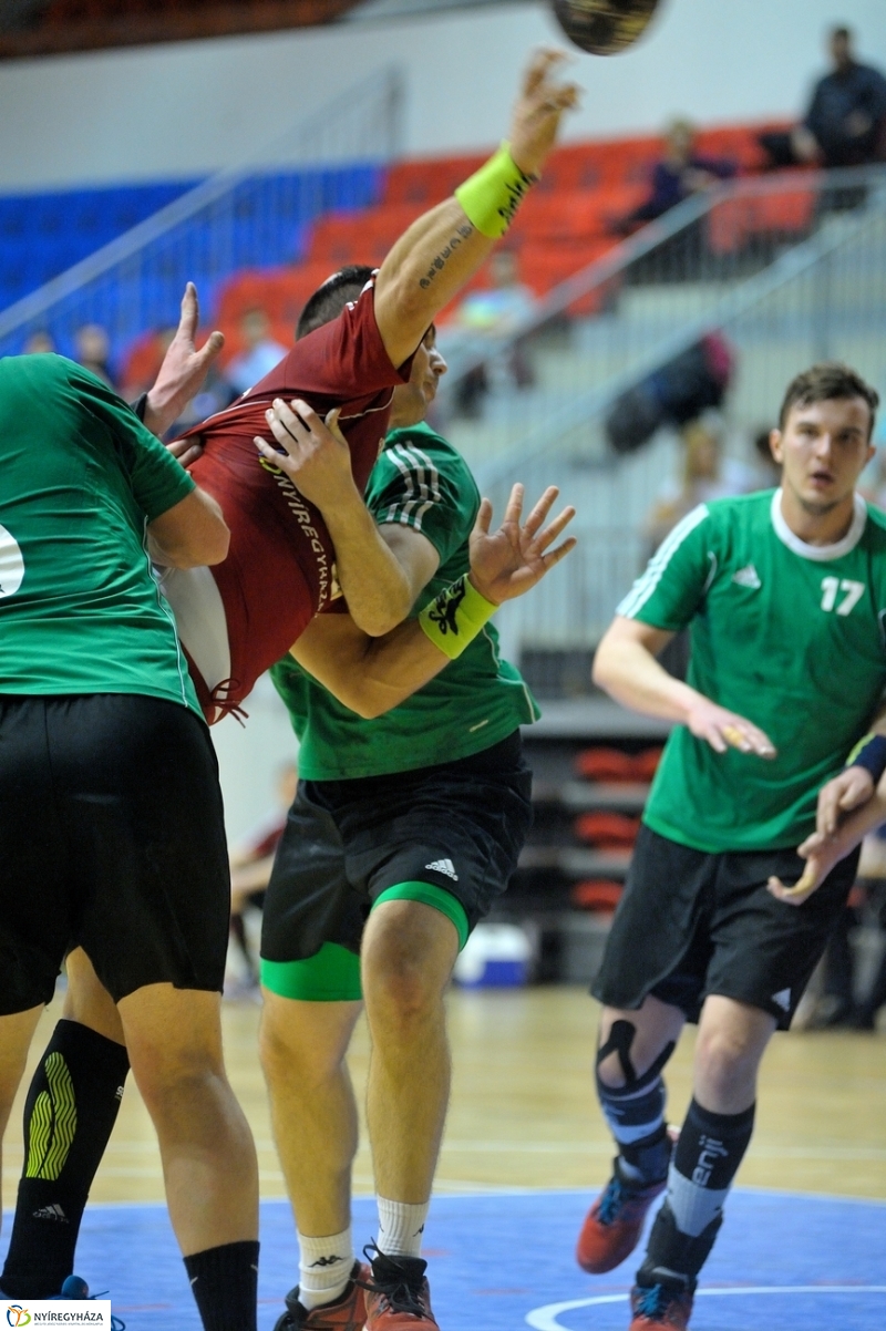 Nyíregyháza - Nyírbátor férfi kézilabda - fotó Szarka Lajos