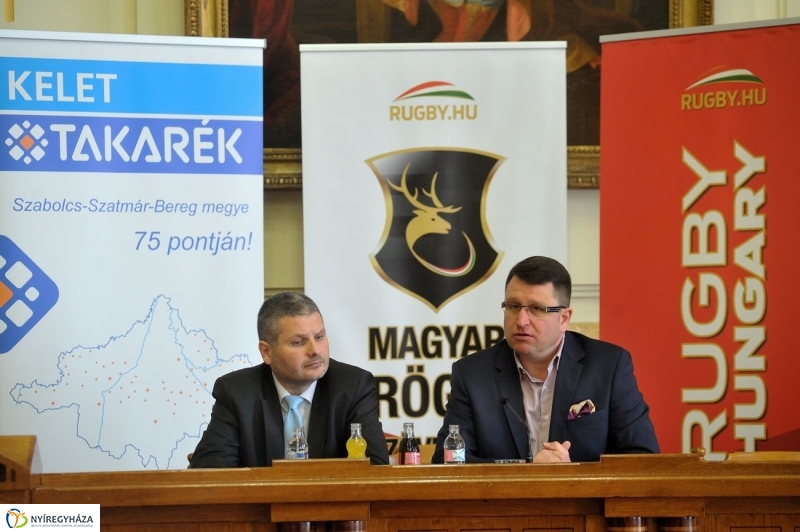 Rögbi sajtótájékoztató - fotó Szarka Lajos