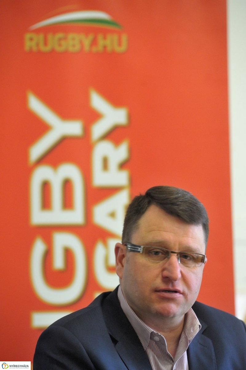 Rögbi sajtótájékoztató - fotó Szarka Lajos