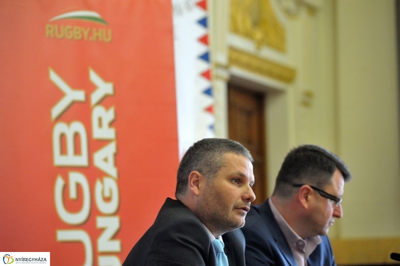 Rögbi sajtótájékoztató - fotó Szarka Lajos