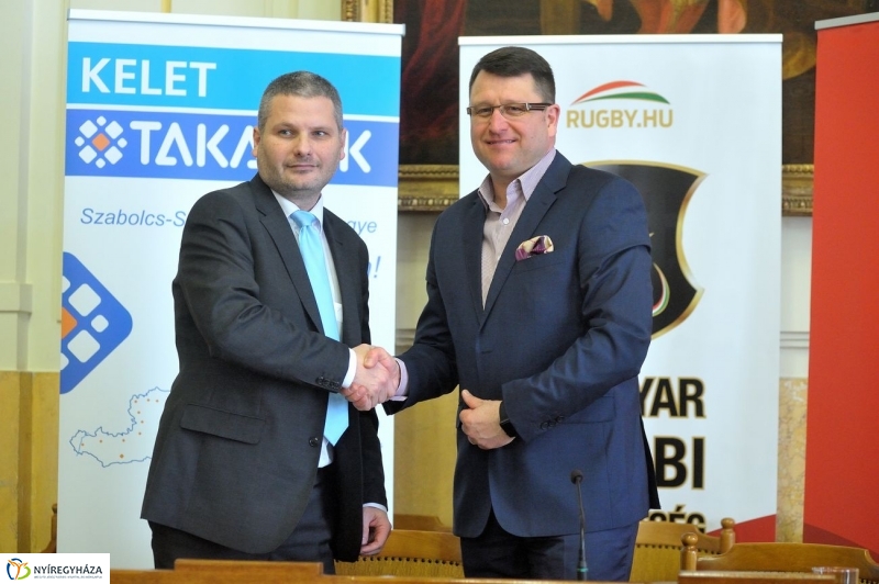 Rögbi sajtótájékoztató - fotó Szarka Lajos