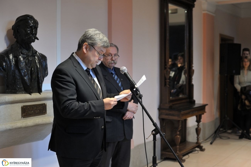 Csizmadia Zoltán kiállítása a múzeumban - fotó Szarka Lajos