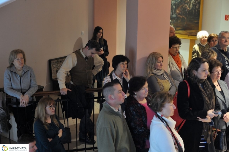 Csizmadia Zoltán kiállítása a múzeumban - fotó Szarka Lajos