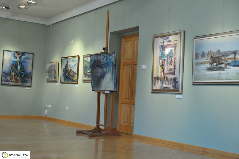 Csizmadia Zoltán kiállítása a múzeumban - fotó Szarka Lajos