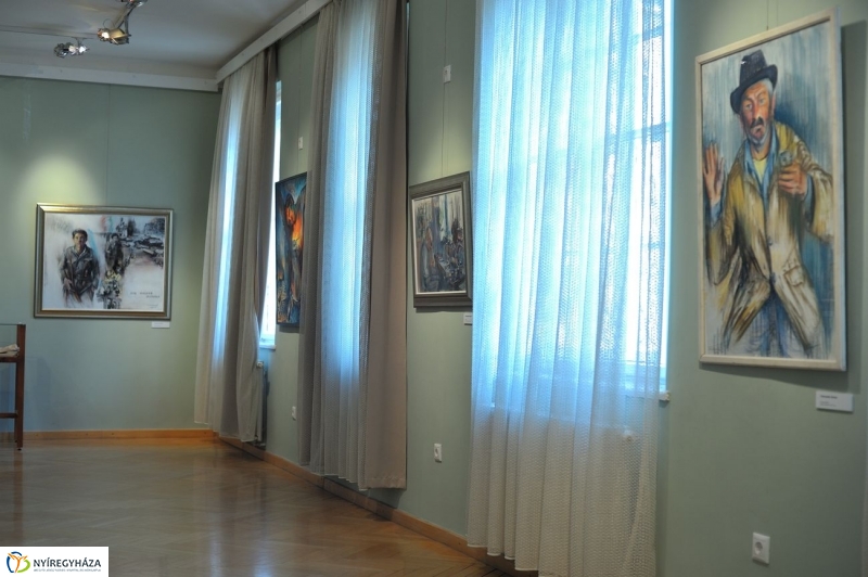 Csizmadia Zoltán kiállítása a múzeumban - fotó Szarka Lajos