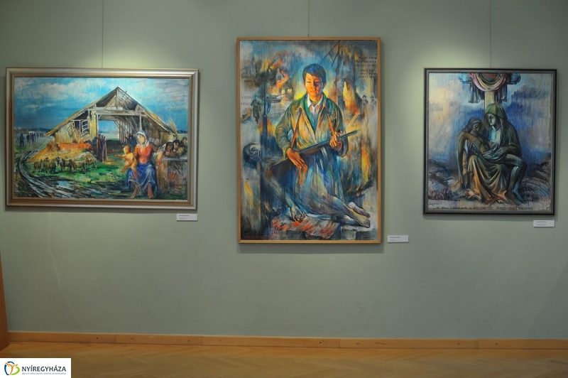 Csizmadia Zoltán kiállítása a múzeumban - fotó Szarka Lajos