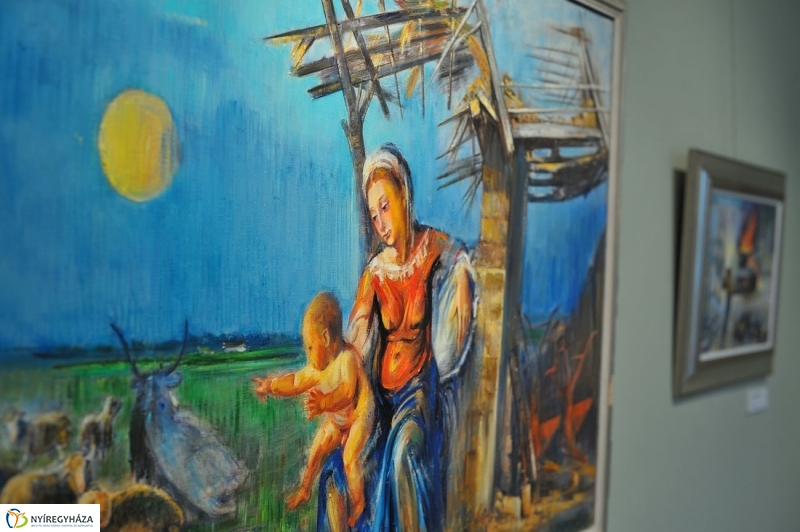 Csizmadia Zoltán kiállítása a múzeumban - fotó Szarka Lajos