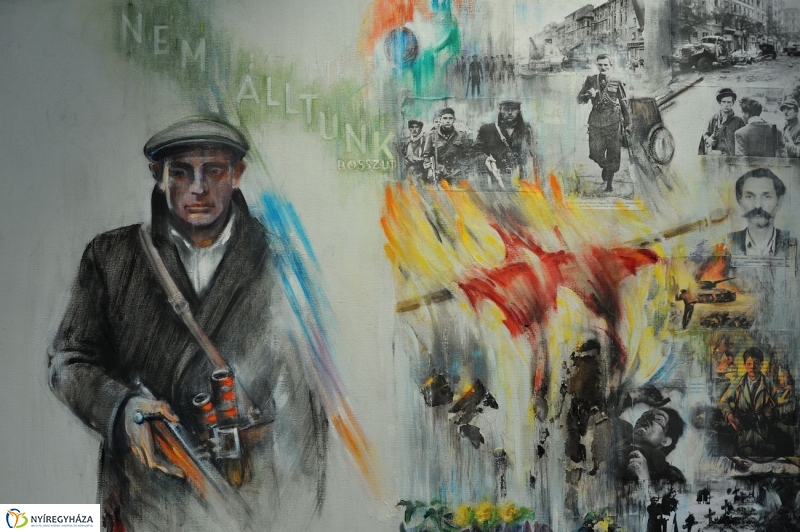 Csizmadia Zoltán kiállítása a múzeumban - fotó Szarka Lajos