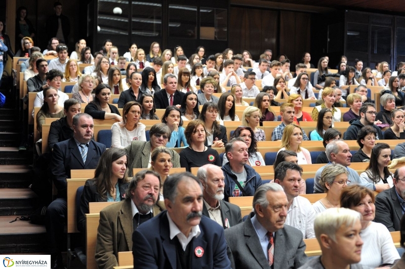 Nemzeti ünnep az egyetemen - fotó Szarka Lajos