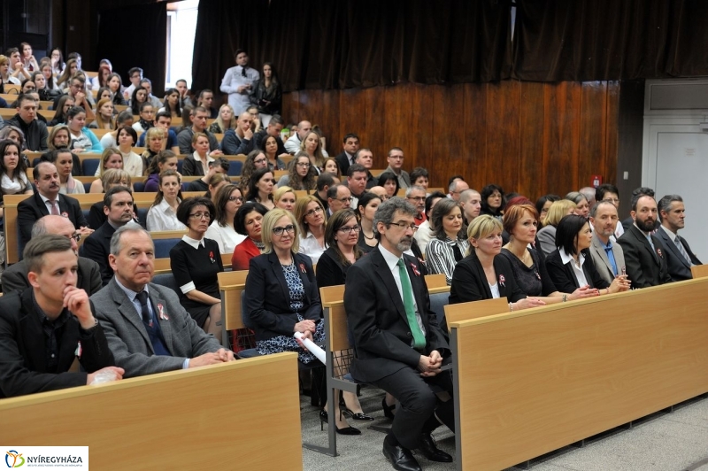 Nemzeti ünnep az egyetemen - fotó Szarka Lajos