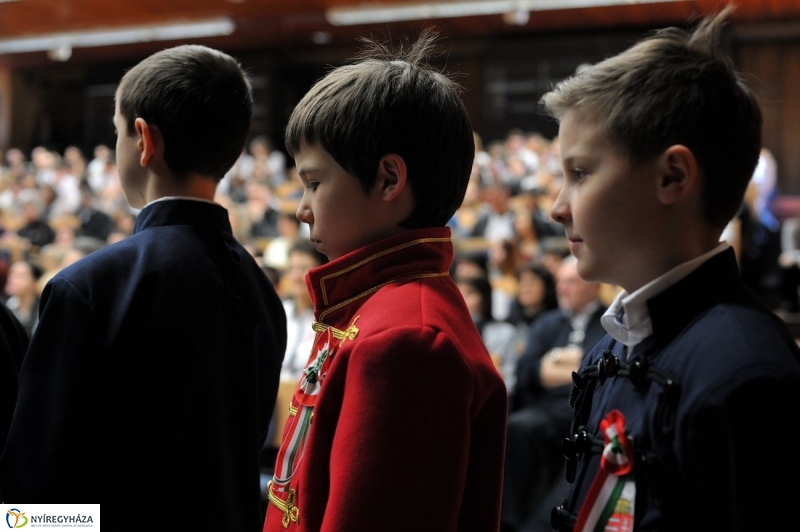 Nemzeti ünnep az egyetemen - fotó Szarka Lajos
