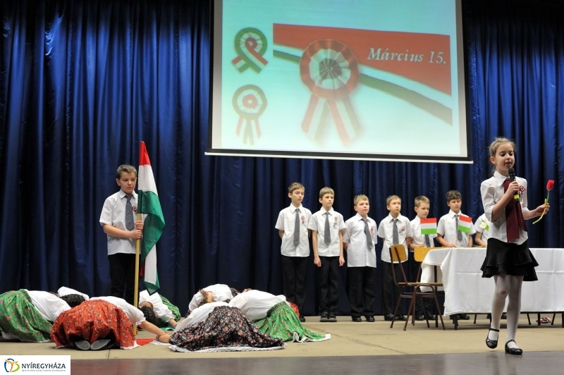 Nemzeti ünnep az egyetemen - fotó Szarka Lajos