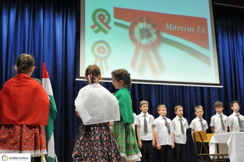 Nemzeti ünnep az egyetemen - fotó Szarka Lajos