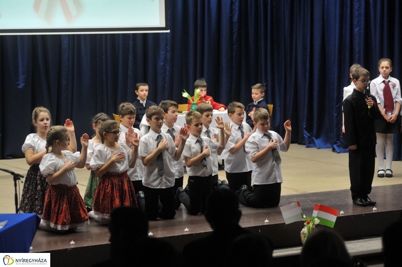 Nemzeti ünnep az egyetemen - fotó Szarka Lajos