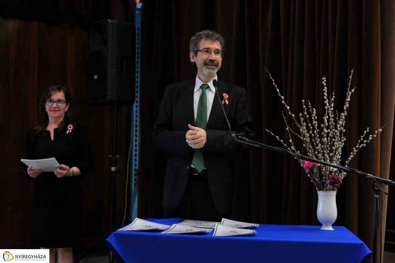 Nemzeti ünnep az egyetemen - fotó Szarka Lajos