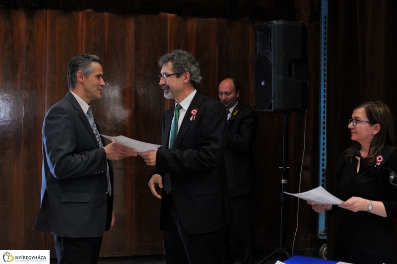 Nemzeti ünnep az egyetemen - fotó Szarka Lajos