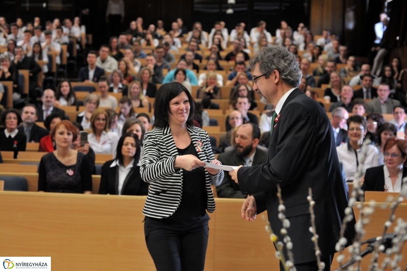 Nemzeti ünnep az egyetemen - fotó Szarka Lajos