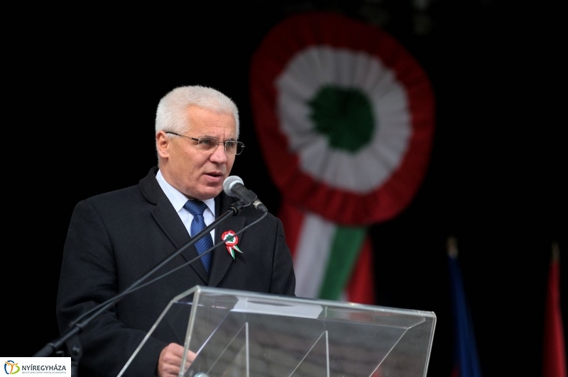 Ünnepi megemlékezés Nyíregyházán - fotó Szarka Lajos