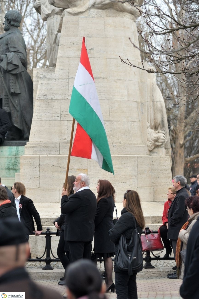 Ünnepi megemlékezés Nyíregyházán - fotó Szarka Lajos