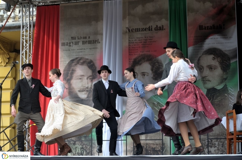 Ünnepi megemlékezés Nyíregyházán - fotó Szarka Lajos