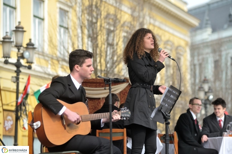 Ünnepi megemlékezés Nyíregyházán - fotó Szarka Lajos