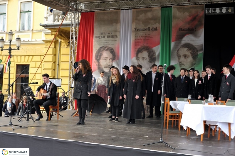 Ünnepi megemlékezés Nyíregyházán - fotó Szarka Lajos