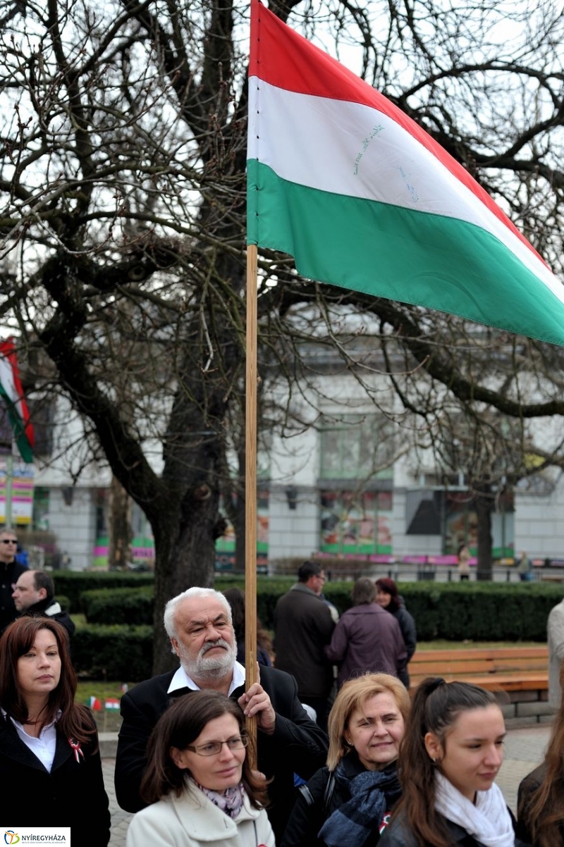 Ünnepi megemlékezés Nyíregyházán - fotó Szarka Lajos