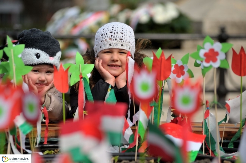 Ünnepi megemlékezés Nyíregyházán - fotó Szarka Lajos