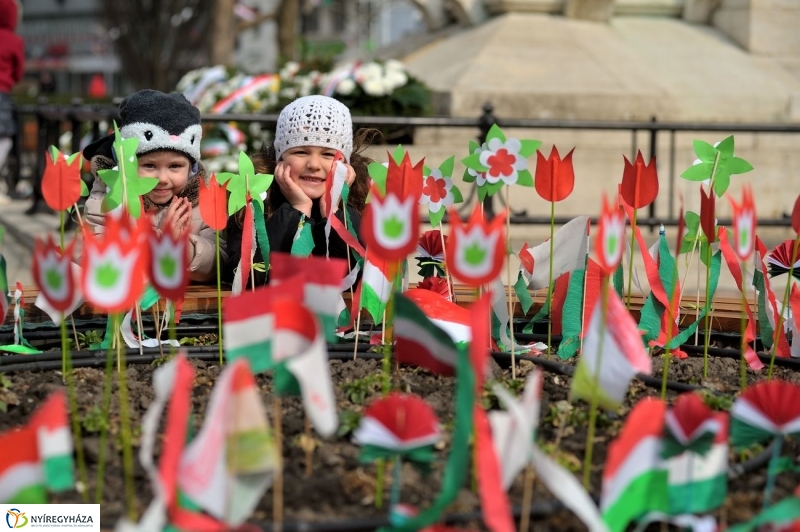 Ünnepi megemlékezés Nyíregyházán - fotó Szarka Lajos