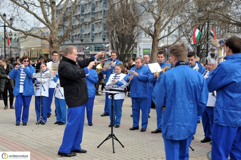 Ünnepi megemlékezés Nyíregyházán - fotó Szarka Lajos