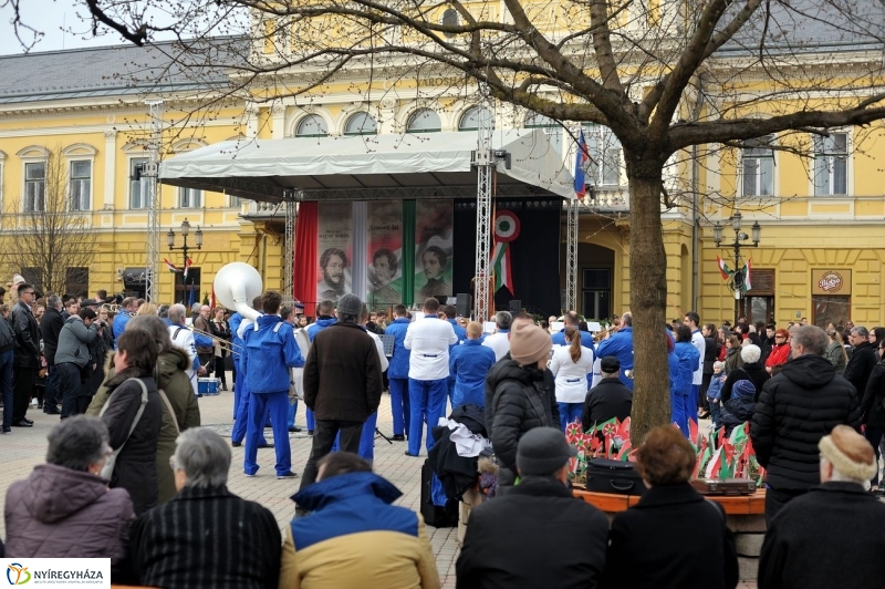 Ünnepi megemlékezés Nyíregyházán - fotó Szarka Lajos