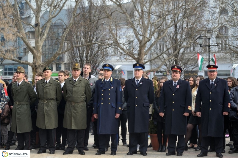 Ünnepi megemlékezés Nyíregyházán - fotó Szarka Lajos