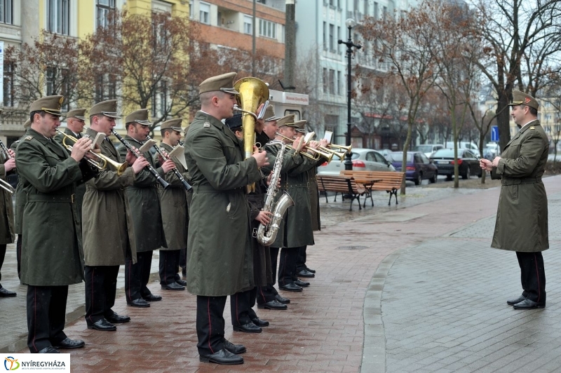 Lengyel ulánusok Nyíregyházán - fotó Szarka Lajos