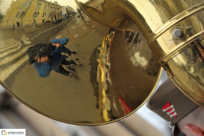 Lengyel ulánusok Nyíregyházán - fotó Szarka Lajos