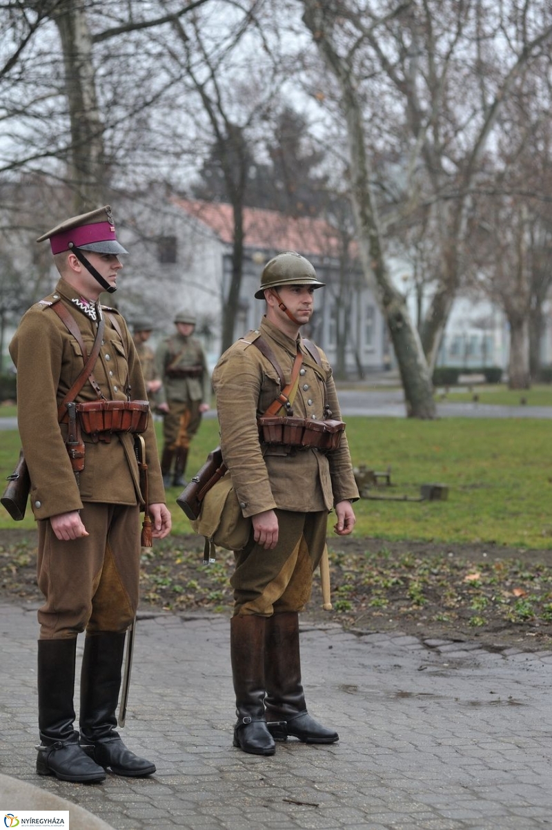 Lengyel ulánusok Nyíregyházán - fotó Szarka Lajos