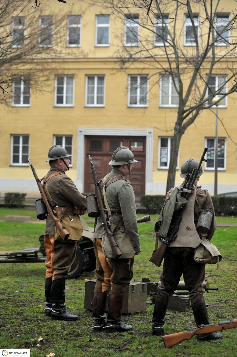 Lengyel ulánusok Nyíregyházán - fotó Szarka Lajos