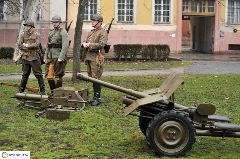 Lengyel ulánusok Nyíregyházán - fotó Szarka Lajos