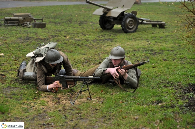 Lengyel ulánusok Nyíregyházán - fotó Szarka Lajos