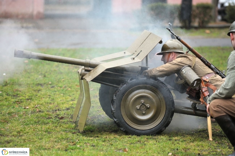 Lengyel ulánusok Nyíregyházán - fotó Szarka Lajos