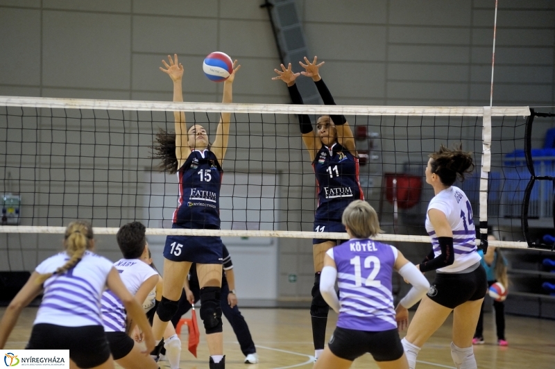 Fatum Nyíregyháza - Újpest női röpi - fotó Szarka Lajos